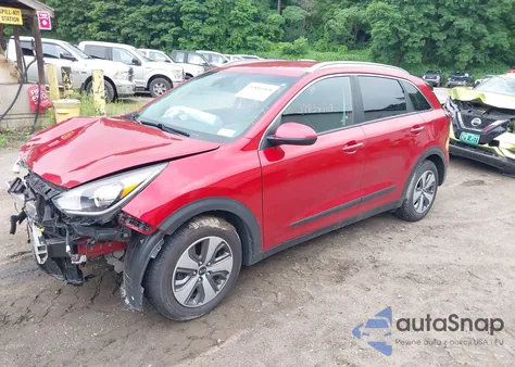 2019 Kia Niro Lx z USA, uszkodzony, nr VIN KNDCB3LC2K5284557